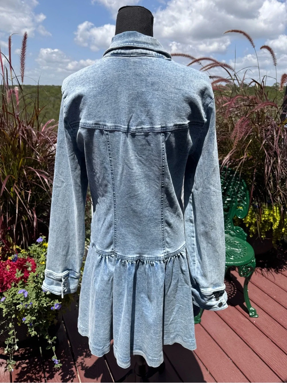 free people roadhouse denim dress Free People Roadhouse Mini Dress